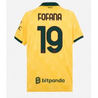 AC Milan Youssouf Fofana #19 Tretí futbalový dres 2025-26 Krátky Rukáv